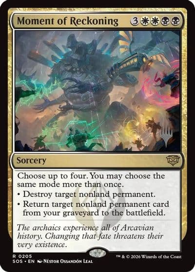 Moment of Reckoning Promo Pack: Secrets of Strixhaven Magic card