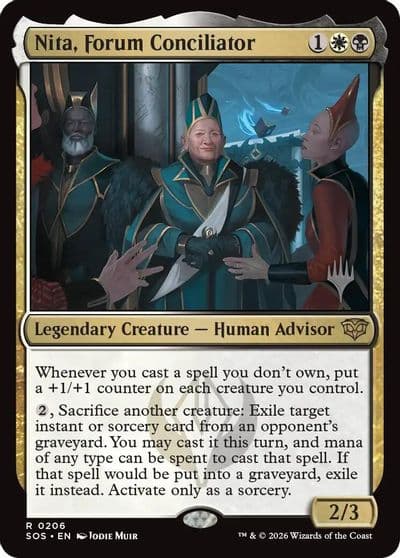 Nita Forum Conciliator Promo Pack: Secrets of Strixhaven Magic card