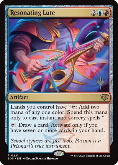 Resonating Lute Promo Pack: Secrets of Strixhaven Magic card