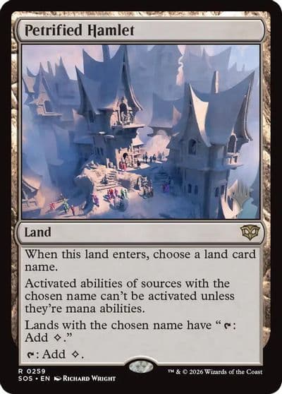Petrified Hamlet Promo Pack: Secrets of Strixhaven Magic card