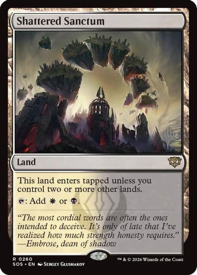 Shattered Sanctum Promo Pack: Secrets of Strixhaven Magic card