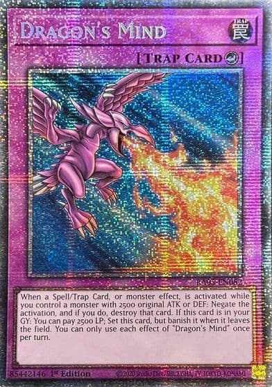 Dragons Mind Starlight Rare Rarity Collection 5 Yu-Gi-Oh! card