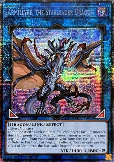 Armillyre the Starleader Dragon Starlight Rare Rarity Collection 5 Yu-Gi-Oh! card