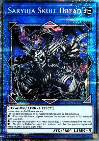 Saryuja Skull Dread Starlight Rare Rarity Collection 5 Yu-Gi-Oh! card