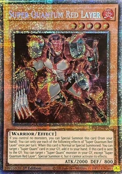Super Quantum Red Layer Starlight Rare Rarity Collection 5 Yu-Gi-Oh! card