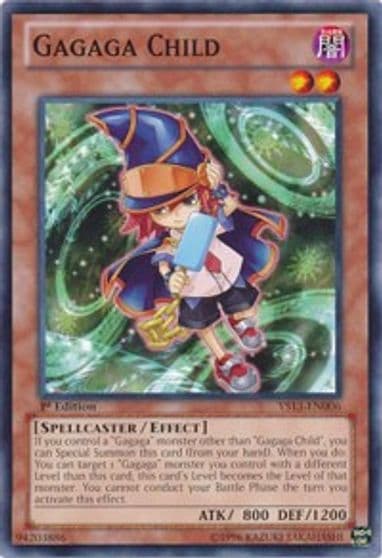 Gagaga Child Super Starter: V for Victory Yu-Gi-Oh! card