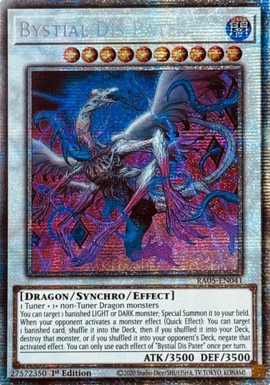 Bystial Dis Pater Starlight Rare Rarity Collection 5 Yu-Gi-Oh! card