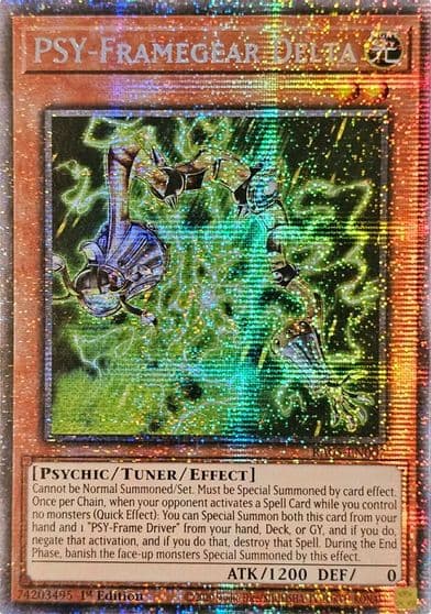 PSY Framegear Delta Starlight Rare Rarity Collection 5 Yu-Gi-Oh! card