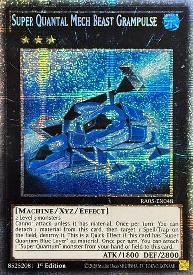 Super Quantal Mech Beast Grampulse Starlight Rare Rarity Collection 5 Yu-Gi-Oh! card