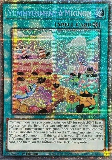 YummyusmentMignon Starlight Rare Rarity Collection 5 Yu-Gi-Oh! card