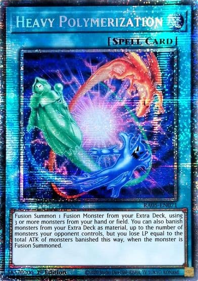 Heavy Polymerization Starlight Rare Rarity Collection 5 Yu-Gi-Oh! card