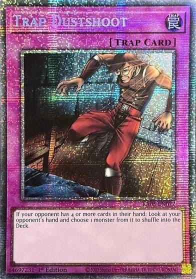 Trap Dustshoot Starlight Rare Rarity Collection 5 Yu-Gi-Oh! card