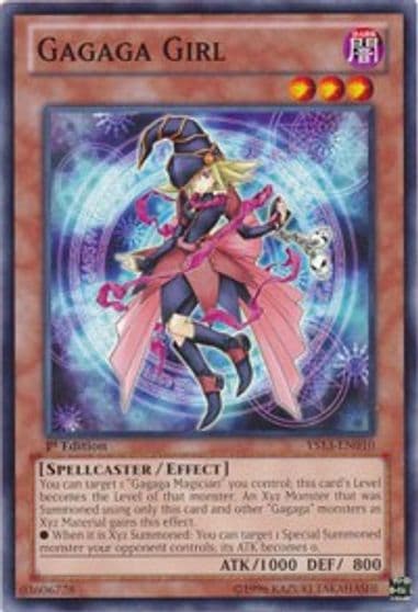 Gagaga Girl Super Starter: V for Victory Yu-Gi-Oh! card