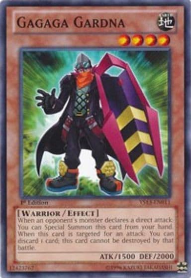 Gagaga Gardna Super Starter: V for Victory Yu-Gi-Oh! card
