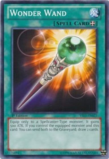 Wonder Wand Super Starter: V for Victory Yu-Gi-Oh! card