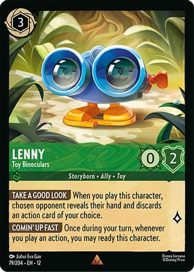 Lenny Toy Binoculars Wilds Unknown Lorcana card