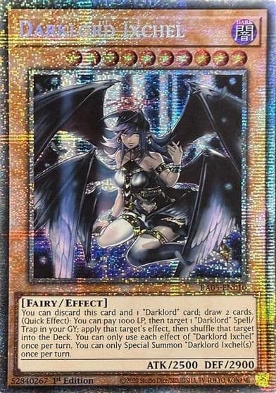 Darklord Ixchel Starlight Rare Rarity Collection 5 Yu-Gi-Oh! card