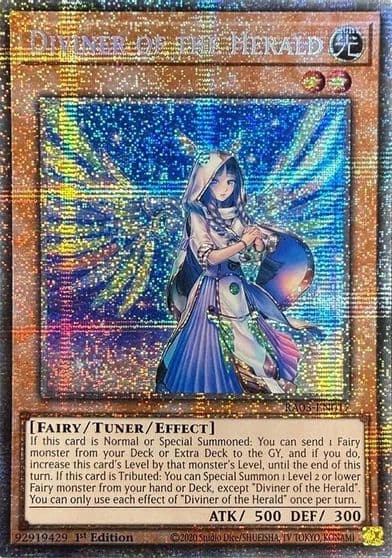 Diviner of the Herald Starlight Rare Rarity Collection 5 Yu-Gi-Oh! card
