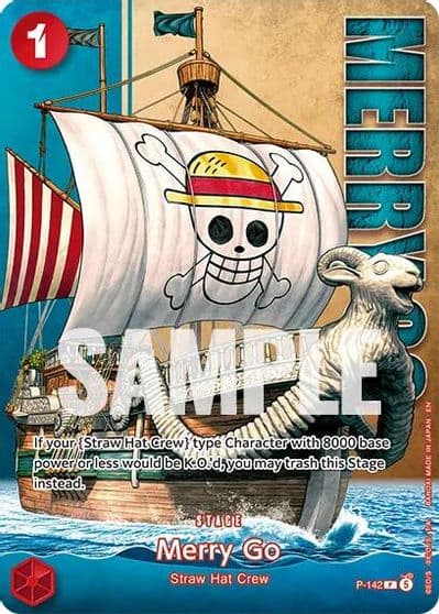 Merry Go P 142 Premium Card Collection Live Action Edition Vol2 Straw Hat Crew One Piece Promotion Cards One Piece card
