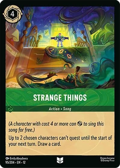 Strange Things Wilds Unknown Lorcana card