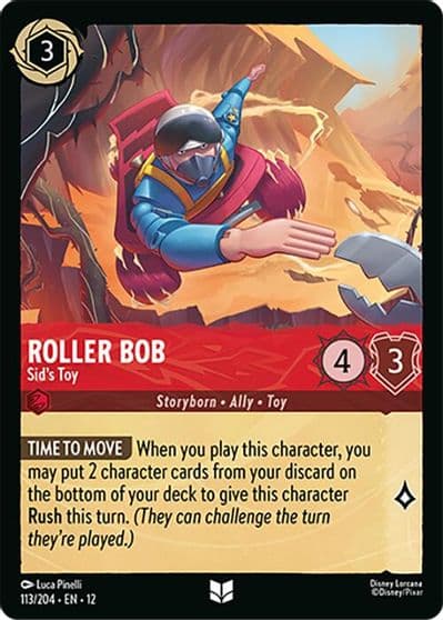 Roller Bob Sids Toy Wilds Unknown Lorcana card