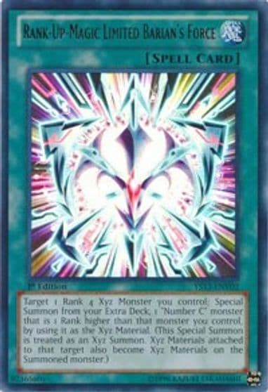 Rank Up Magic Limited Barians Force Super Starter: V for Victory Power-Up Pack Yu-Gi-Oh! card