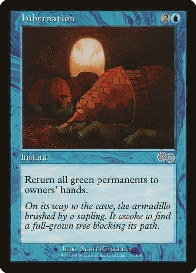 Hibernation Urza's Saga Magic card