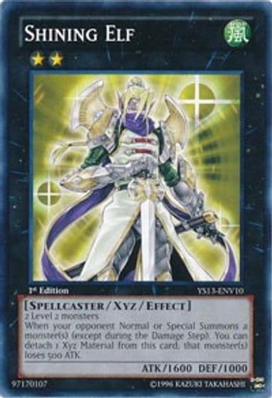 Shining Elf Super Starter: V for Victory Power-Up Pack Yu-Gi-Oh! card