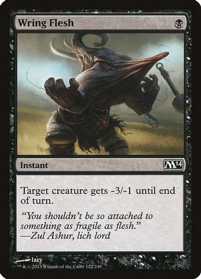 Wring Flesh Magic 2014 (M14) Magic card