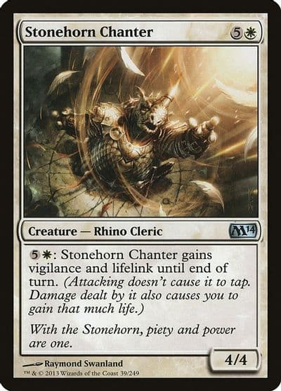 Stonehorn Chanter Magic 2014 (M14) Magic card