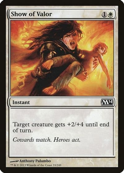 Show of Valor Magic 2014 (M14) Magic card