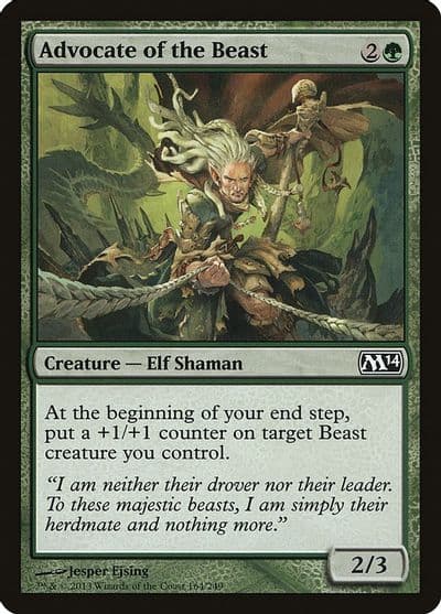 Advocate of the Beast Magic 2014 (M14) Magic card