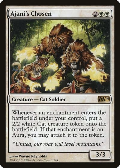 Ajanis Chosen Magic 2014 (M14) Magic card