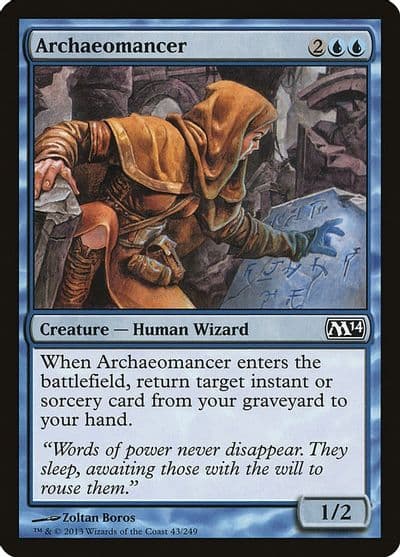 Archaeomancer Magic 2014 (M14) Magic card