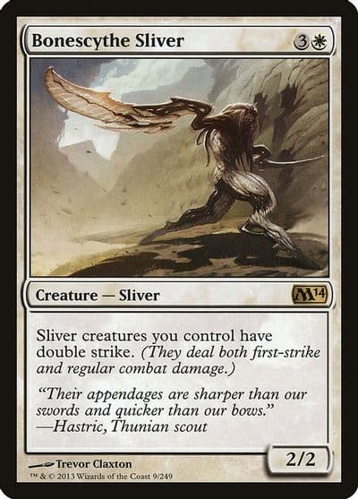 Bonescythe Sliver Magic 2014 (M14) Magic card