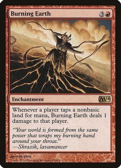 Burning Earth Magic 2014 (M14) Magic card