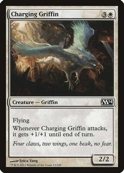 Charging Griffin Magic 2014 (M14) Magic card