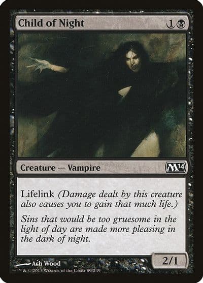 Child of Night Magic 2014 (M14) Magic card