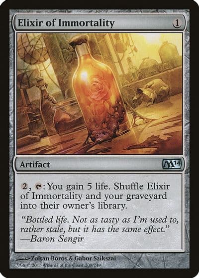 Elixir of Immortality Magic 2014 (M14) Magic card