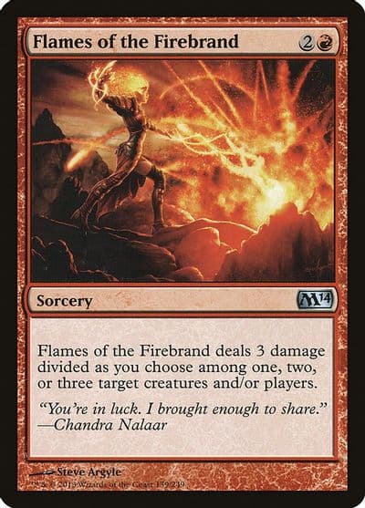Flames of the Firebrand Magic 2014 (M14) Magic card