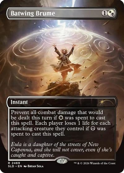 Batwing Brume Secret Lair Drop Series Magic card