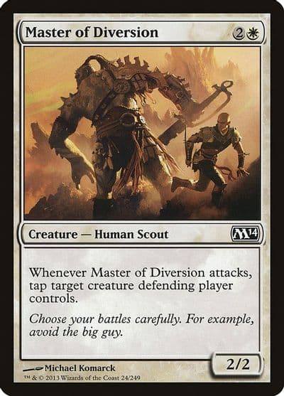 Master of Diversion Magic 2014 (M14) Magic card