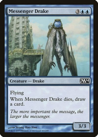 Messenger Drake Magic 2014 (M14) Magic card