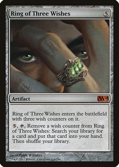 Ring of Three Wishes Magic 2014 (M14) Magic card