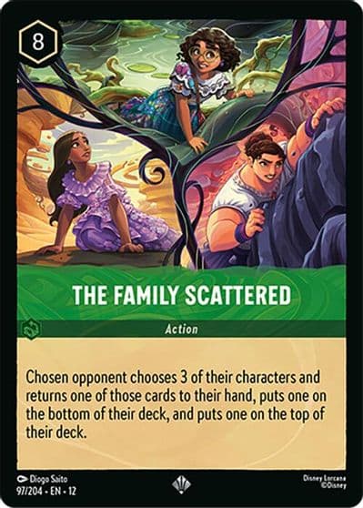 The Family Scattered Wilds Unknown Lorcana card