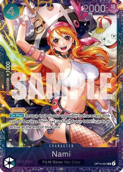 Nami Treasure Cup May 2026 One Piece Promotion Cards One Piece card