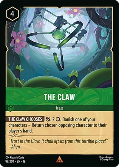 The Claw Wilds Unknown Lorcana card