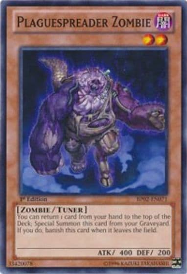 Plaguespreader Zombie Battle Pack 2: War of the Giants Yu-Gi-Oh! card