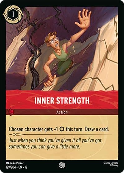 Inner Strength Wilds Unknown Lorcana card