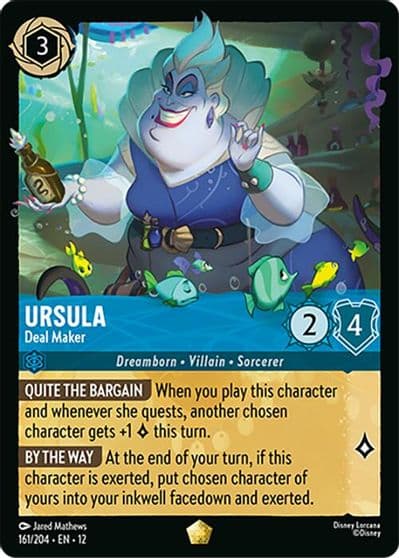 Ursula Deal Maker Wilds Unknown Lorcana card
